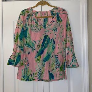 NWOT Lilly Pulitzer flare sleeve top